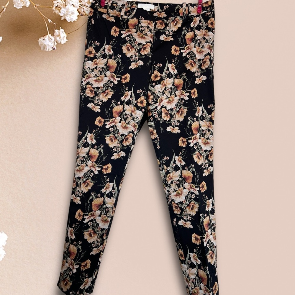 🤎H&M floral pants size 10 🤎